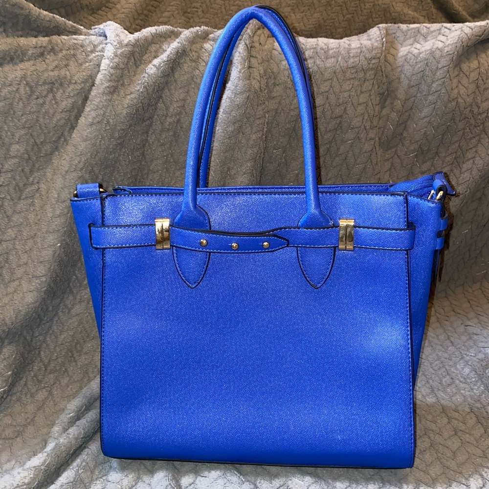 Blue purse
